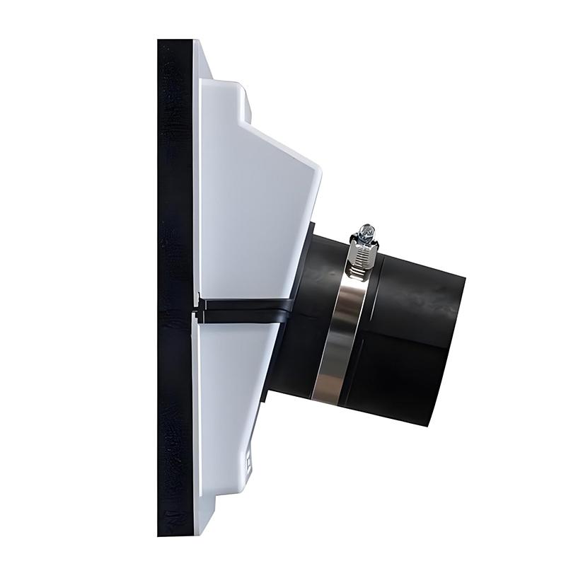 Hvac Wall Penetration & Line-Set Cover Kit Split System Adjustable Indoor/Outdoor Ac Line Set Sleeve, Water Butt Connector Kit