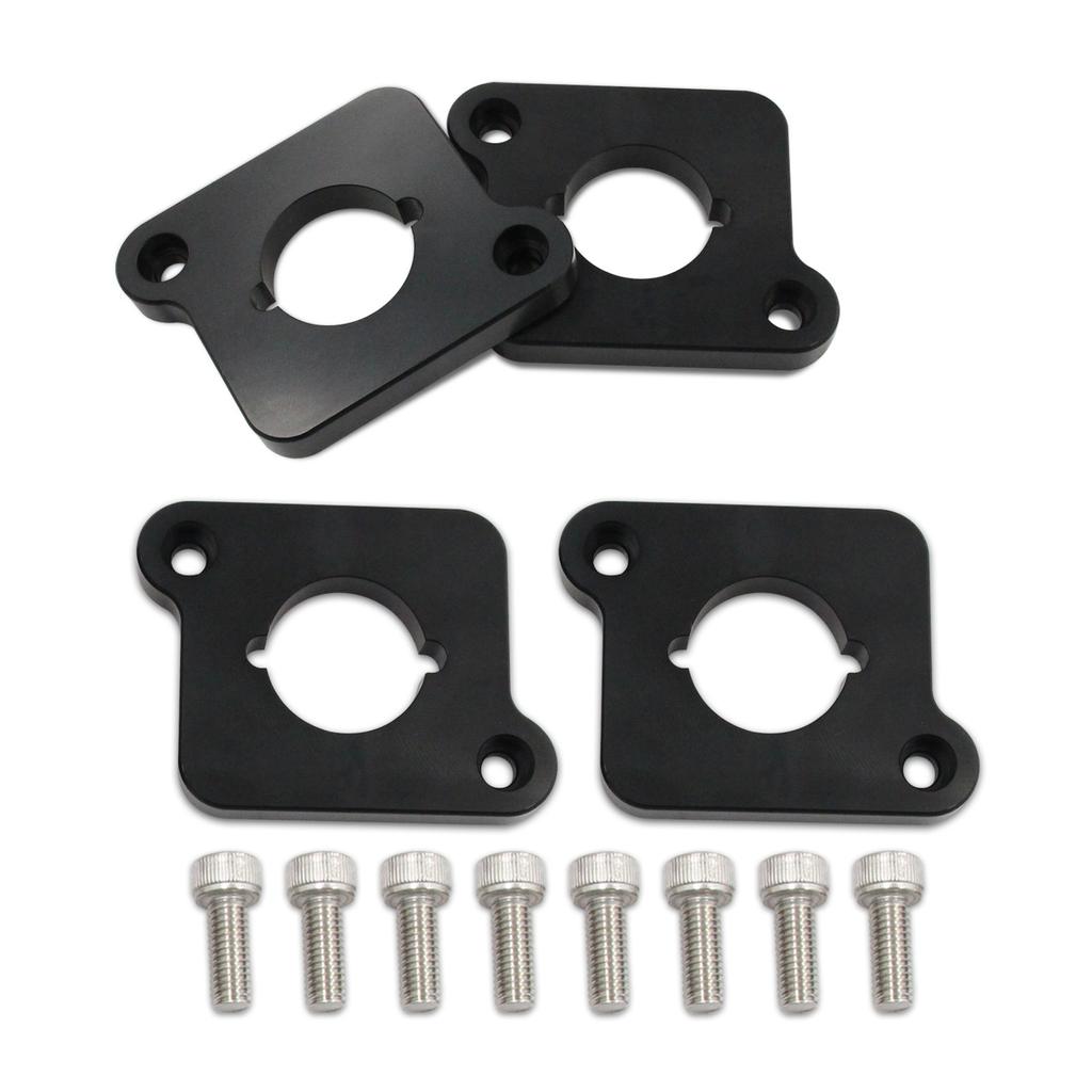 Coilpack Adapter Plates Spacer Billet for Jetta A4 A6 TT 1.8T To 2.0TFSI Replacement Aluminum Coilpack Plates with Bolts