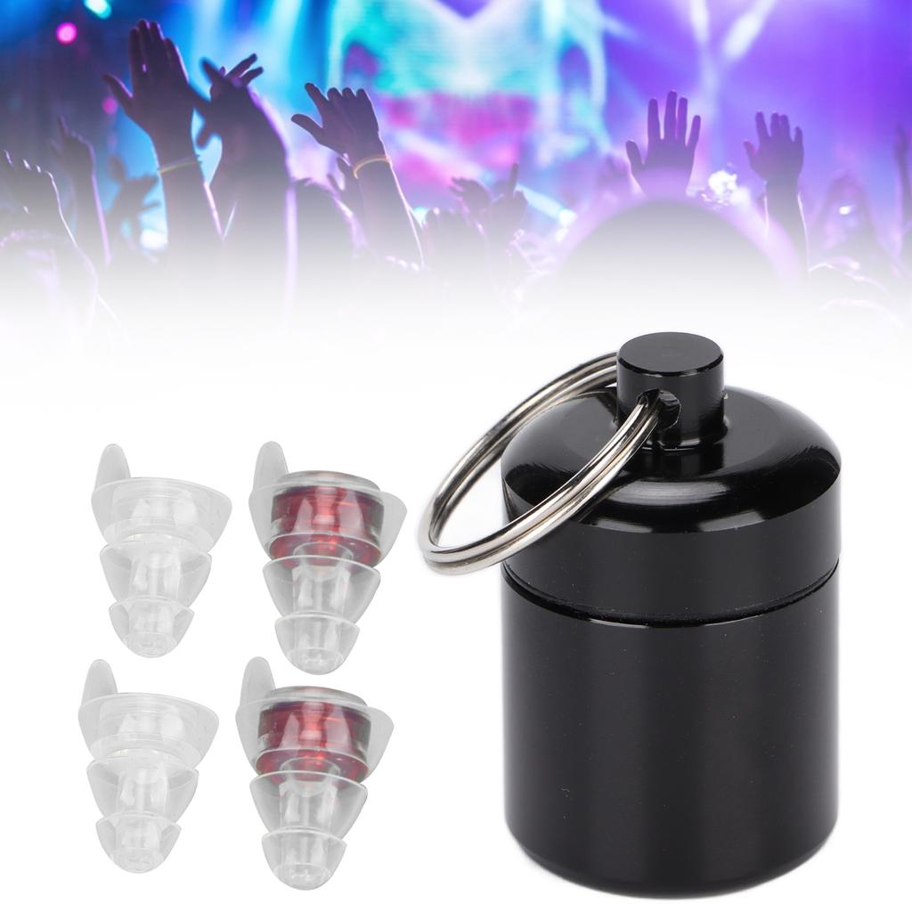 Ear Plug Noise Reduction Soft Reusable Hearing Protection Tools for Music Performances Water Sports