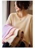 Korean Style Wool Sweater: Round Neck, Rolled Hem, Hollow Design, Loose Fit Pullover for Early Autumn