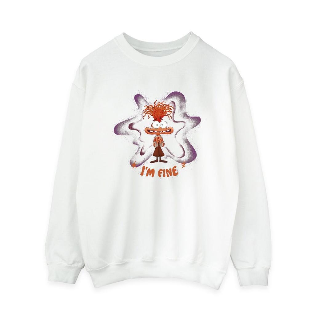 Inside Out 2 Womens/Ladies IÂ´m Fine Sweatshirt