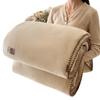 Double-Sided Imitation Cashmere Multi-Functional Thickened Blanket: Office Nap & Sofa Shawl
