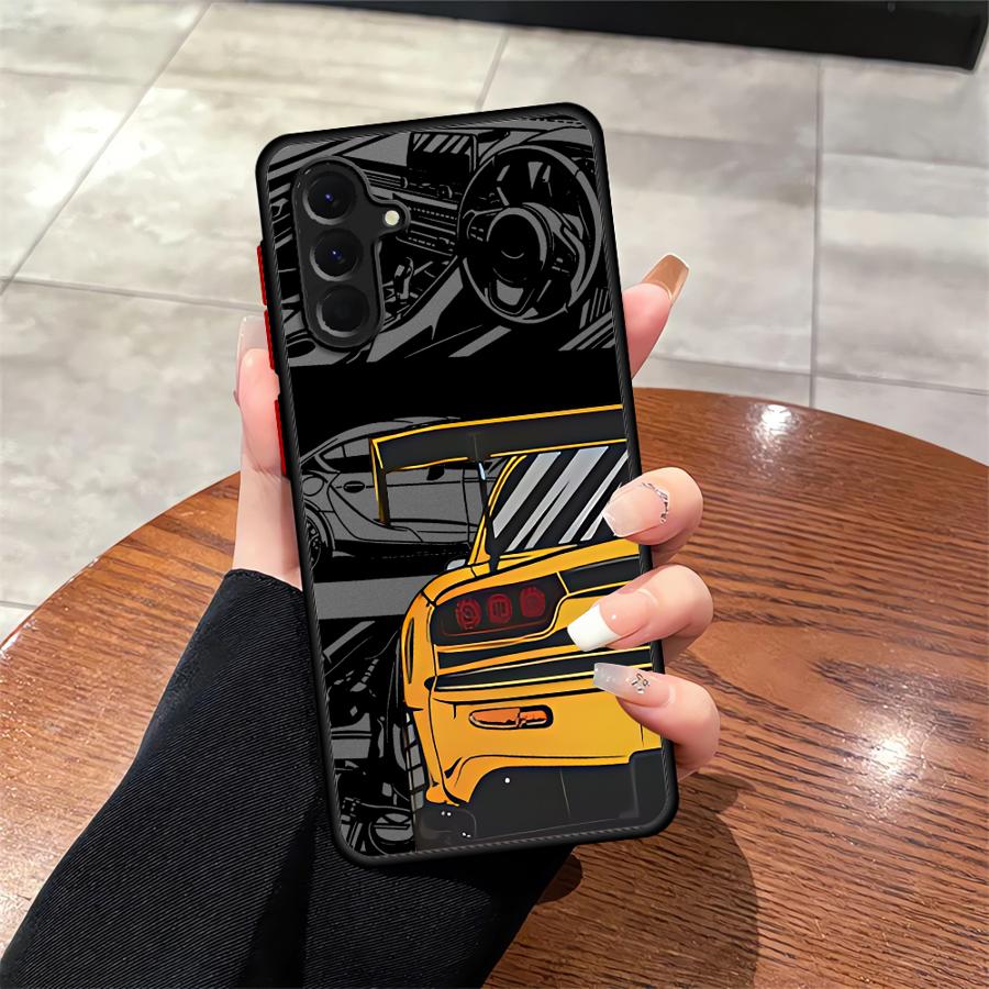 Japan Sports Cars Phone Case for Samsung Galaxy A32 A73 A36 A31 A56 A72 A23 A52 A71 A21 A22 A25 A26 Soft Cover