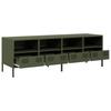 TV Stand Olive Green 135 x 39 x 43.5 cm Cold Rolled Steel