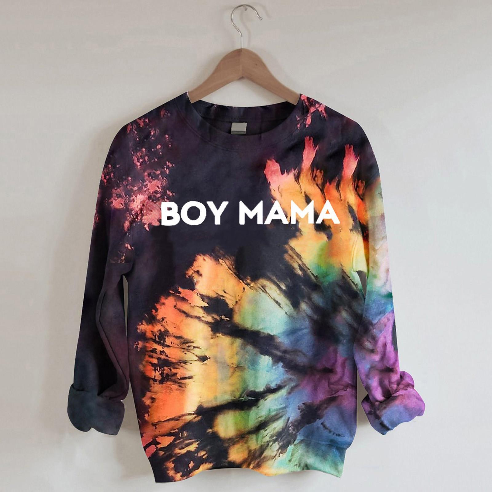 

Женская толстовка на Хэллоуин, пуловер с длинными рукавами, топы, обратная повседневная радужная толстовка S красный