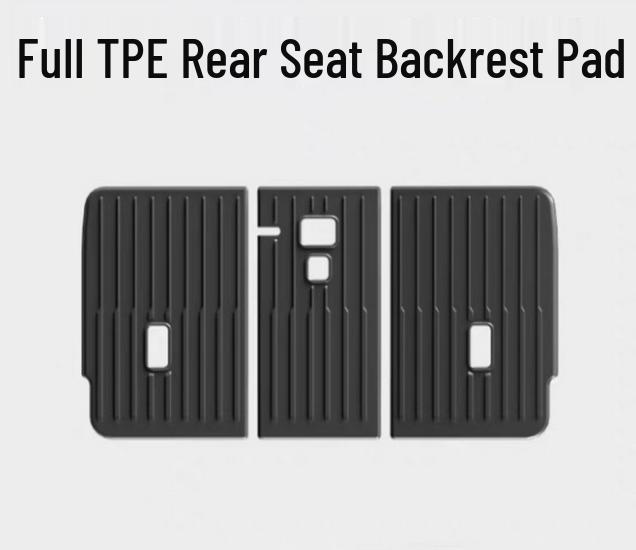 Refreshed Tesla Model Y Front & Rear TPE Trunk Mats - Upgraded Interior Accessories