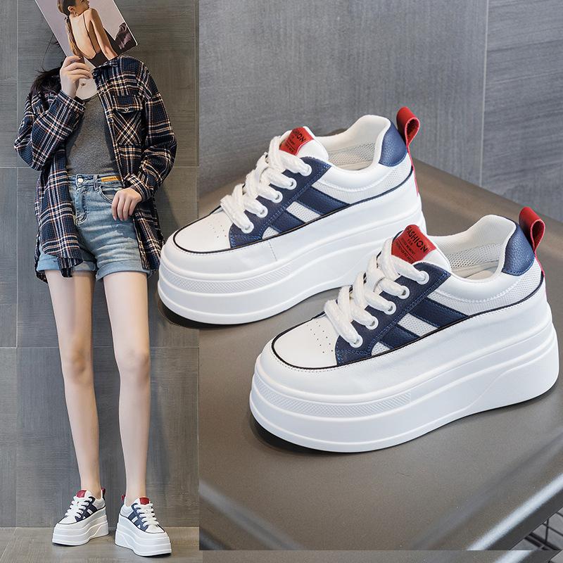 Women Sneakers Spring Autumn New Increase Versatile Thick Sole Board Shoes Female Sports Casual Shoes Womens Shoes  Mujer