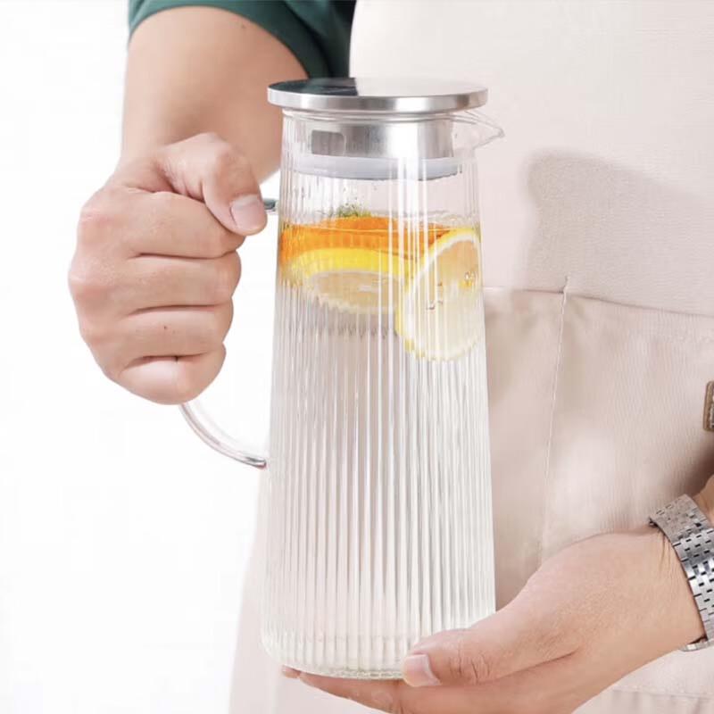 Debo Glass Pitcher and Cups Set