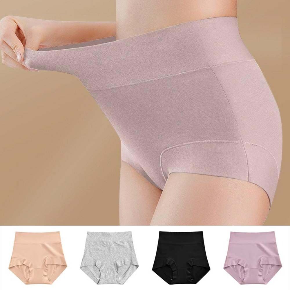 

Large Size Butt Lifter Briefs High Waist Seamless Underpants Fashion Postpartum Body Shaper Lady L чорний
