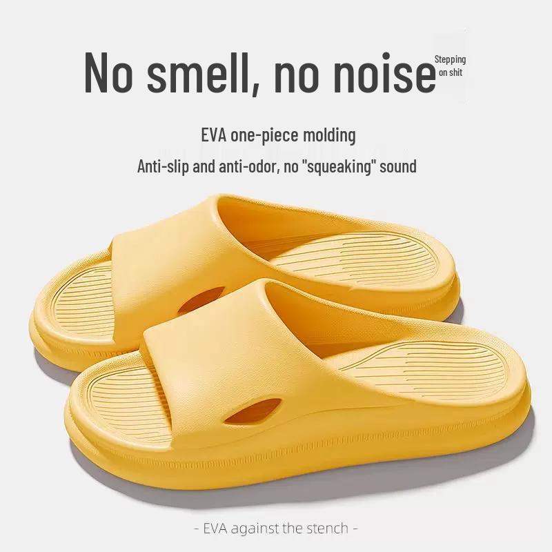 Eva Non-Slip Thick Bottom Slippers: Summer Indoor/Outdoor Options for Men & Women, Odor-Free Comfort