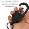 Outdoor Automatic Retractable Wire Rope Luya Anti-Theft Tactical Keychain Telescopic Keychain Retractable Hook Tool