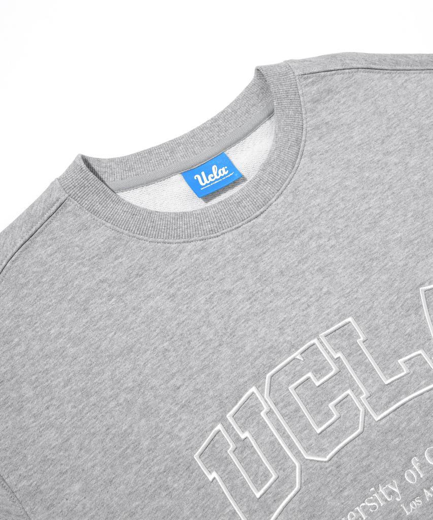 UCLA Unisex Big Logo Basic Sweatshirt [M-Grey] (Ubrlt83)