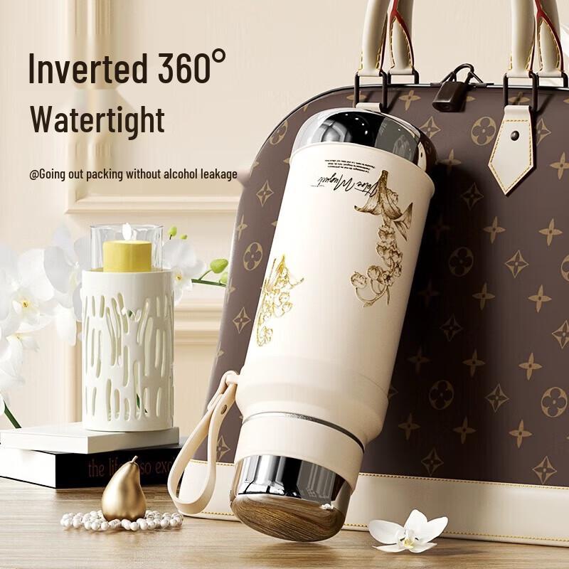 Vanow Ceramic Lined Insulated Travel Mug