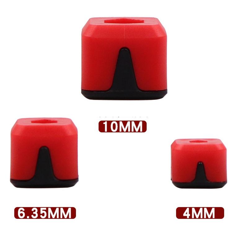1/5Pcs Screw Holder Tool - Plastic Screw Positioning Guide For Woodworking Drilling With Non-Slip Grip & Depth Control - Carpent