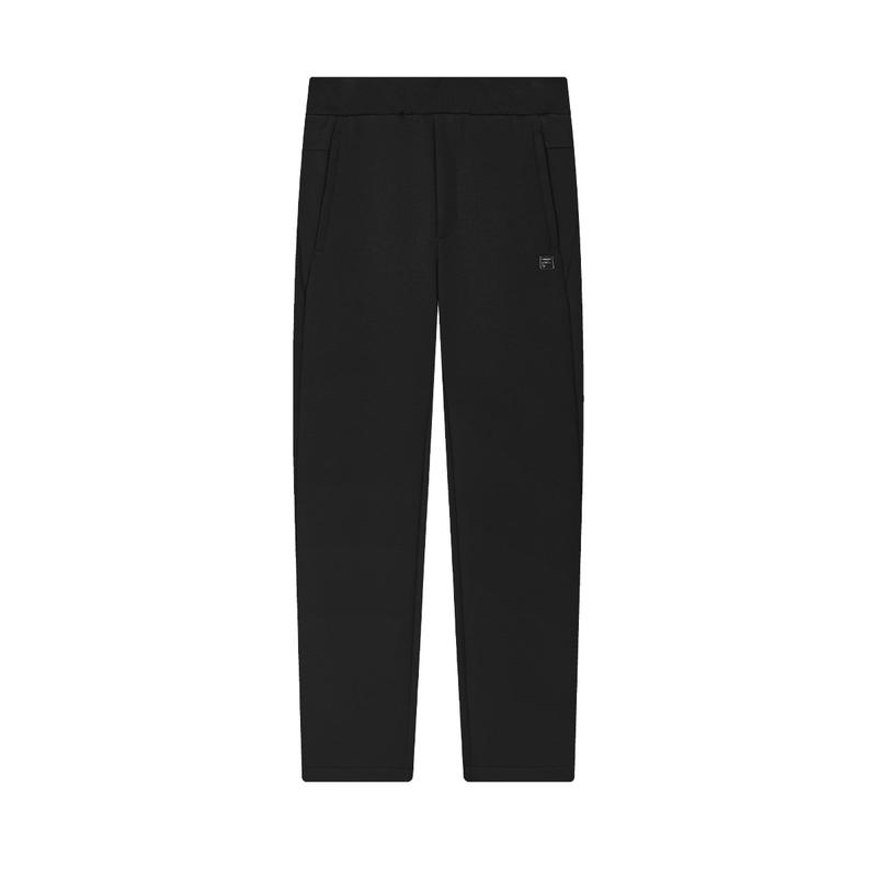 New FILA Lifestyle Knitted Sports Pants Men's Jet Black F11M443603FBK