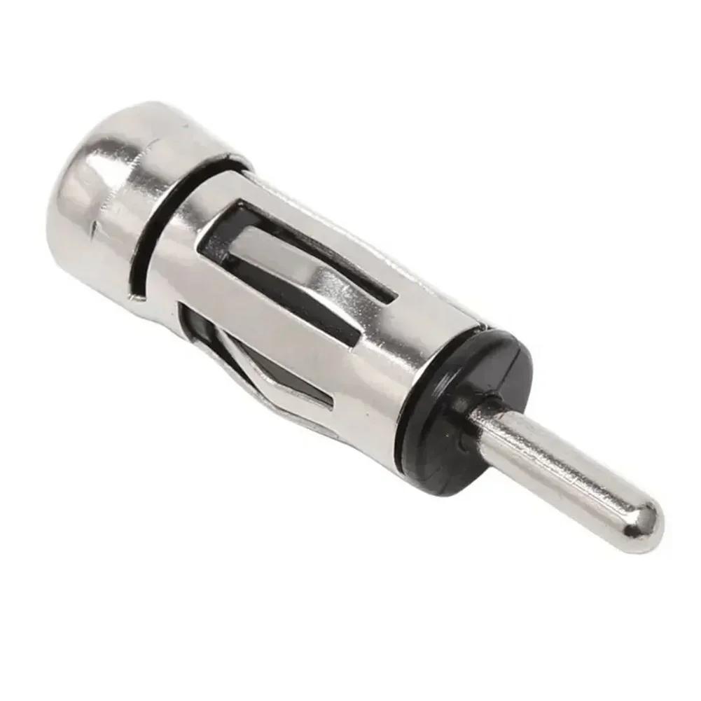 Car Vehicles Radio Stereo ISO To Din Aerial Antenna Mast Adapter Connector Plug for Car Radio Stereo Autoradio Fit Most Types