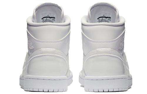 Jordan 1 Mid Triple White Damen BQ6472-111