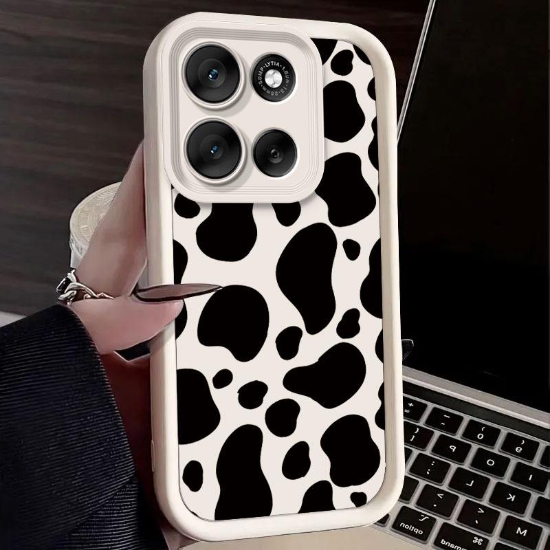 For Motorola Moto G86 Moto G56 5G Moto G56 5G G86 Case Protect Leopard Print Pattern Silicone Soft Phone Case Matte Back Cover