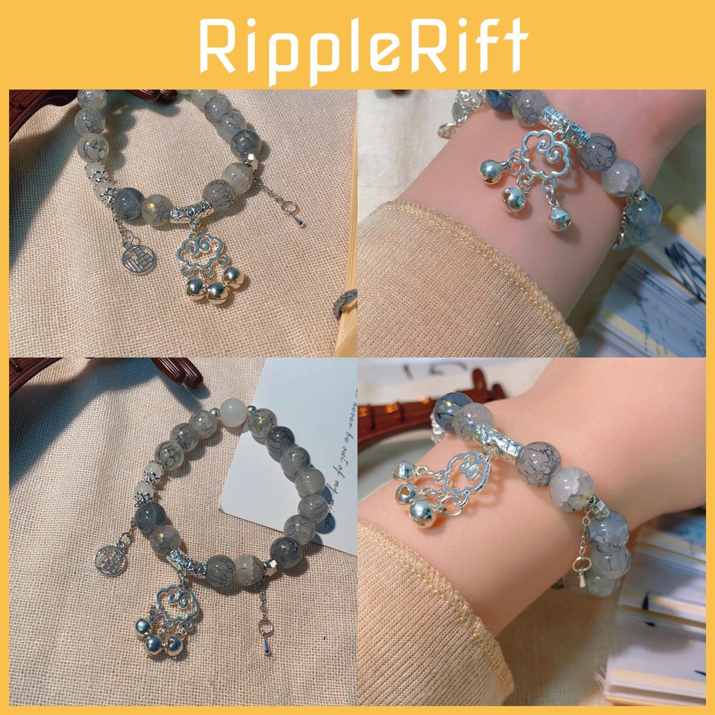 Style Ethnic Fashionable Peace Lock Bracelet With Vintage Charm For Summer 2024