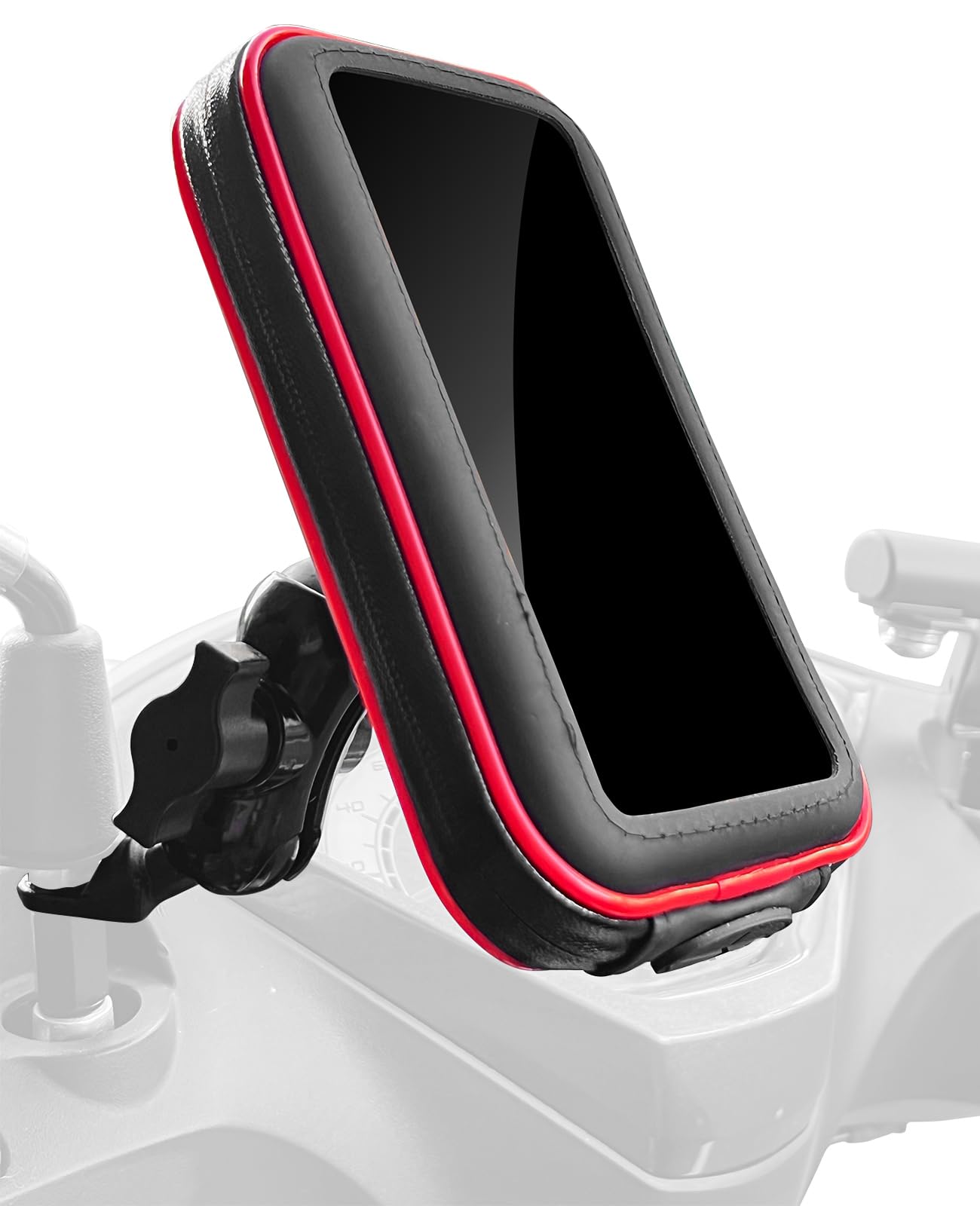 

GOROPRI Мотоциклетный смартфон и мопед Свободно регулируемый сенсорный экран Карта Регулируемый Включает держатель, совместимый с креплением Ram, Водонепроницаемый, Пыленепроницаемый,