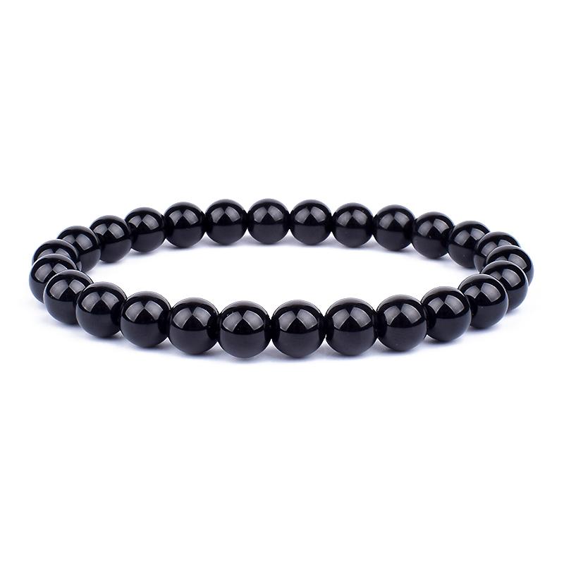 Natural Tiger Eye Beads Bracelet Hematite Stone Beaded Yoga Energy Bracelet for Women Men Charm Jewelry Gifts Pulsera de hombre