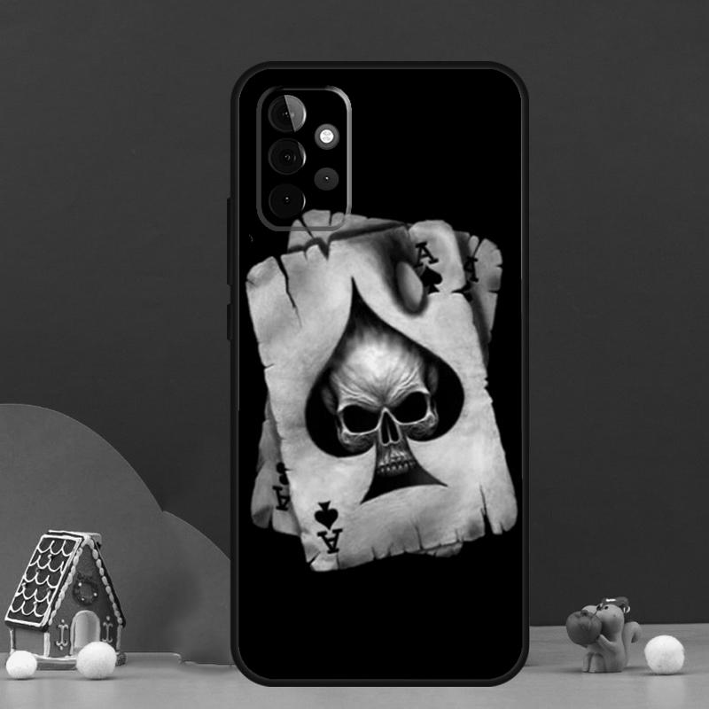 Ace of Spades Poker Case For Samsung Galaxy A36 A56 A06 A13 A53 A32 A12 A22 A52 A35 A17 A16 A55 A15 A54 A34 A14