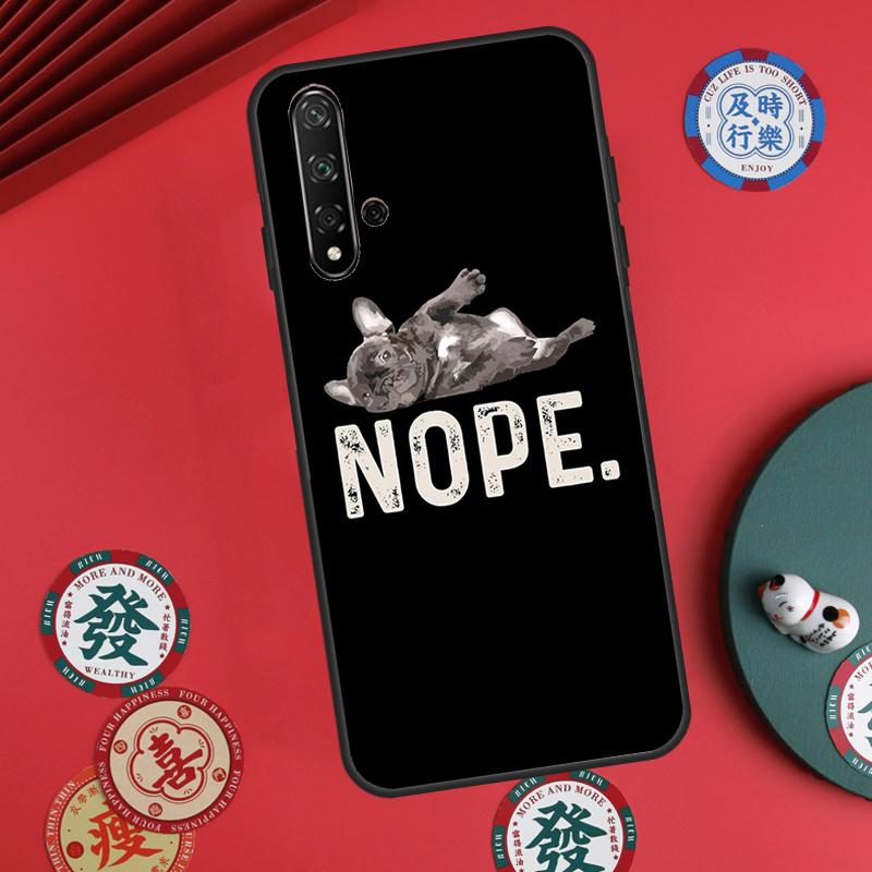 

French Bulldog Dog For Huawei Nova 5T 10 9 SE 7i 8i 11i 12i Y73 Y90 Y70 Y72 Y61 Y91 P60 Pro P30 P40 Lite Case Nova 10 SE