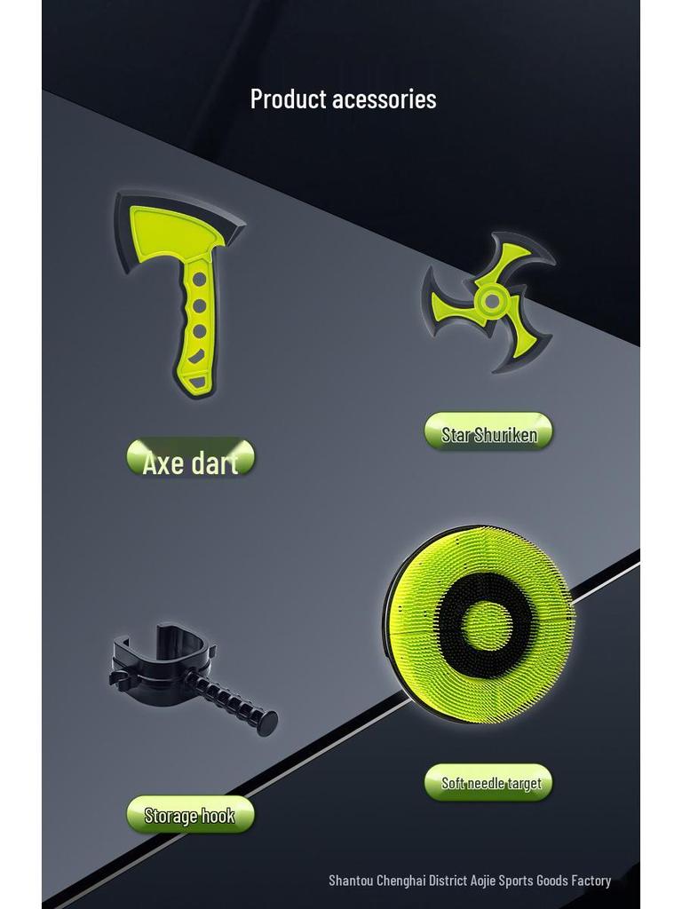 Cross-Border Axe and Boomerang Throwing Dartboard - Safe Decompression Sports Toy for Kids