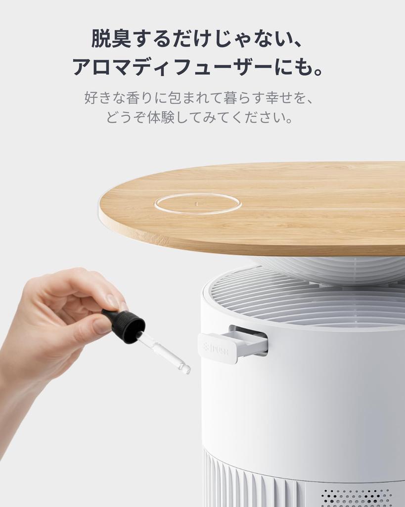 roles in SwitchBot Air Purifier Table Deodorization Wireless Charging SwitchBot 25 Tatami Energy Large Air 360 Degrees All Dust HEPA Odor Timer Mood