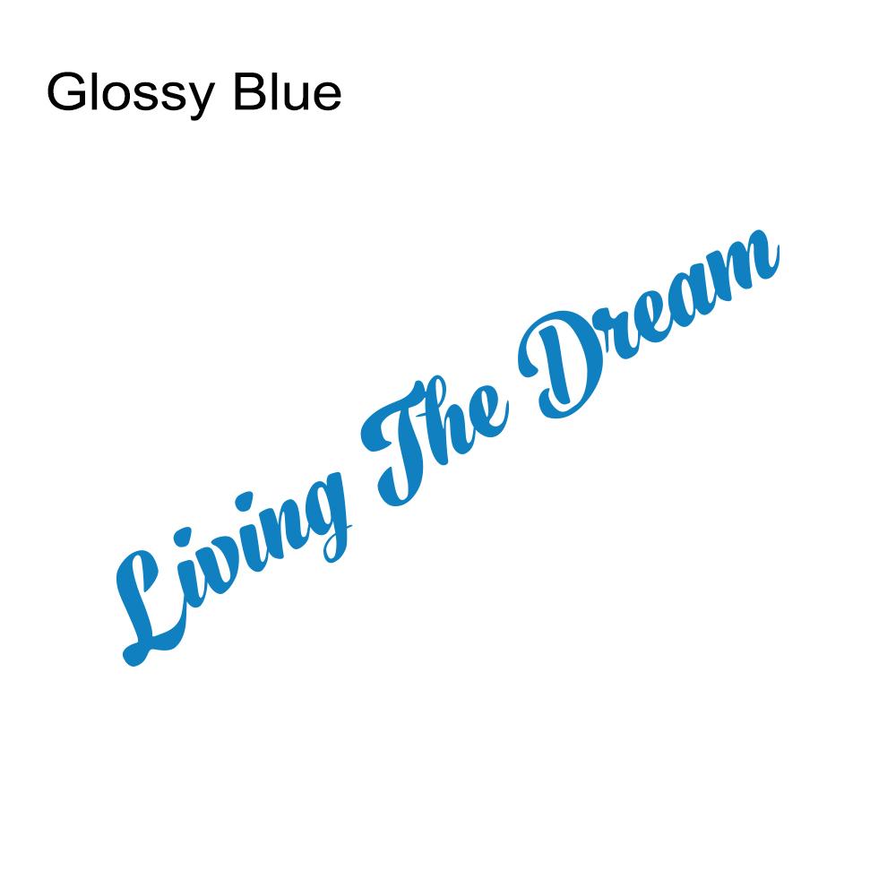 Car Stickers For MAN TGX TG Auto Accessories Living The Dream Styling Vinyl Film Whole Body Decor Decals Multicolor Available