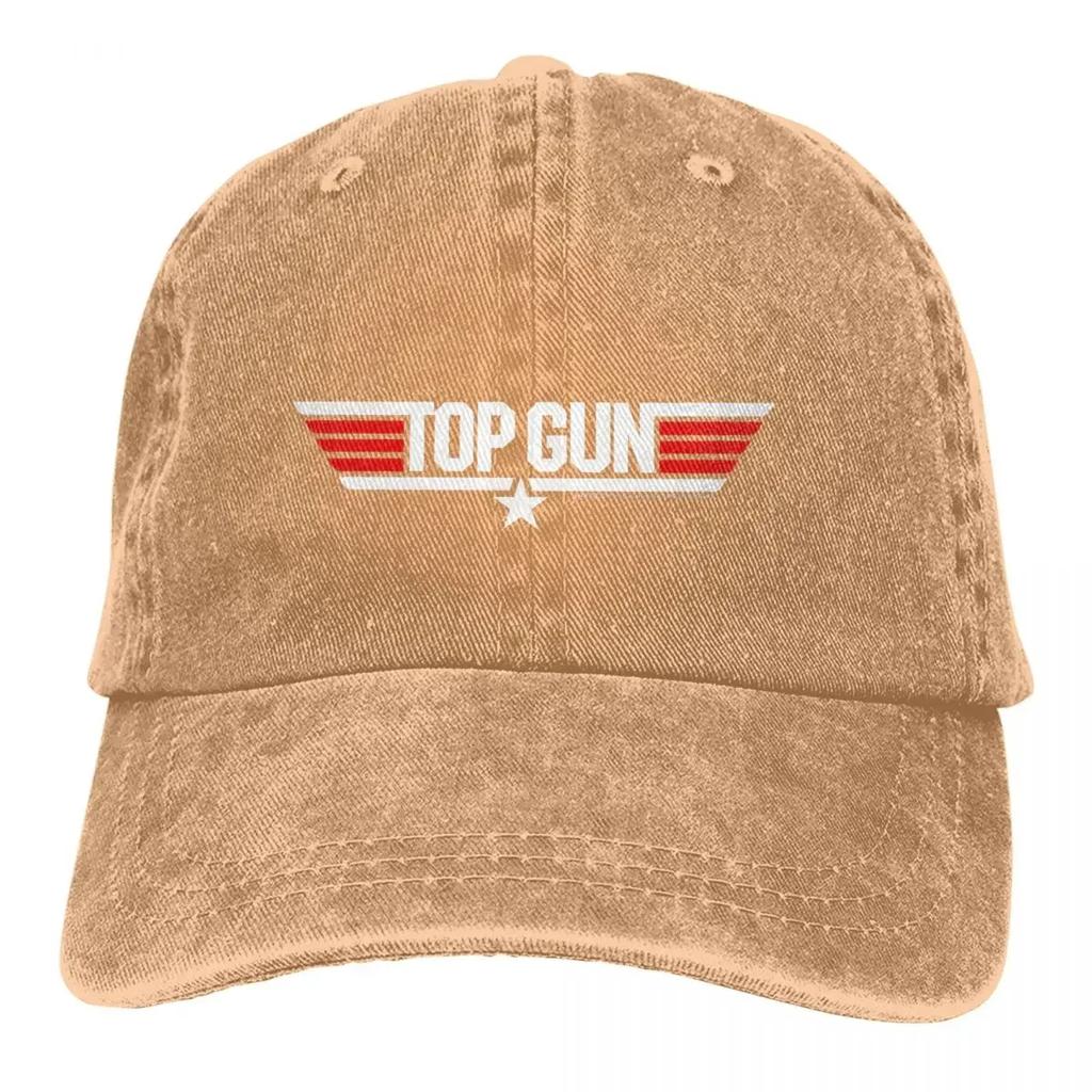 Top Gun Classic Stars Stripes Retro Movie Baseball Caps Peaked Cap Sun Shade Cowboy Hats for Men Trucker Dad Hat