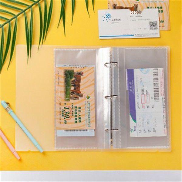 Laser Ticket & Polaroid Storage Album - 3 Loose-leaf for Anime Idol Merchandise, Small Cards, Stargazing Tickets & Oil Paintings.