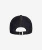 Bajal Va Curved Denim Stitch Detail 5-Panel Ball Cap Black