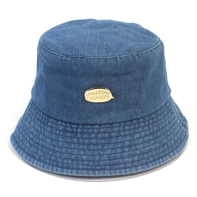 Universal chemistry Bubble Denim Bucket Hat