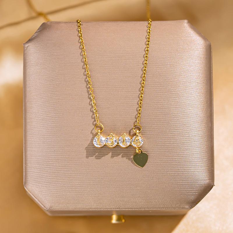 Retro Butterfly Flower Pendant Fashion Titanium Steel Choker Necklace Irregular Versatile Women