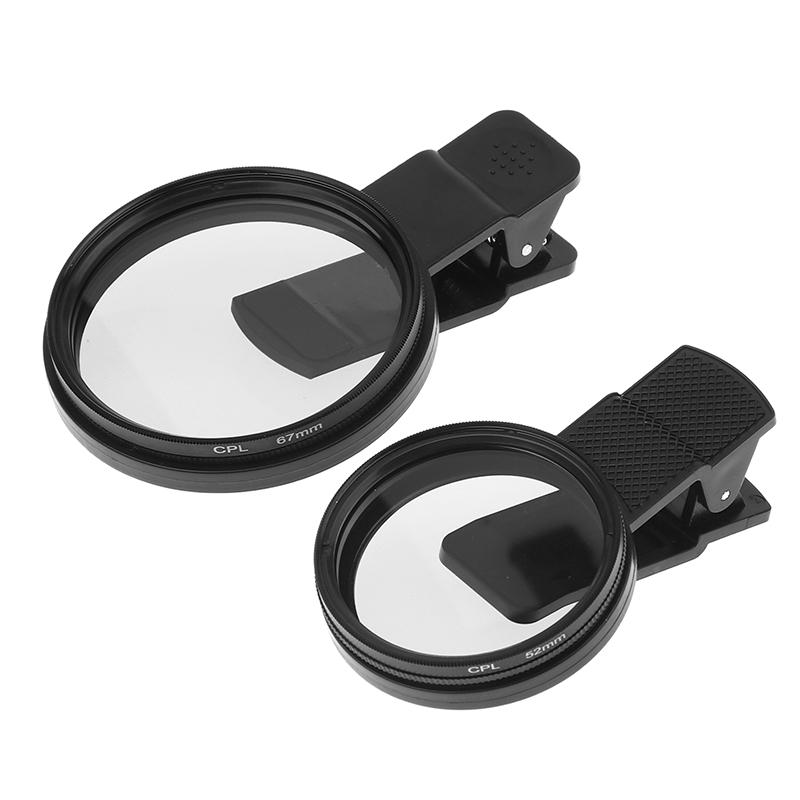 Mobile Photography Polarizer Lens Filter With Clip Cpl Polarizer Eliminates Reflection And High-Definition Filter