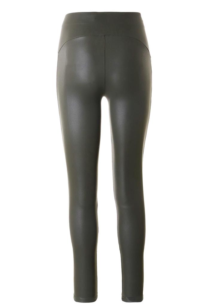 Women's High Waist Imitation Leather Leggings, Fashionable, Stylish, MORAJ XL Black