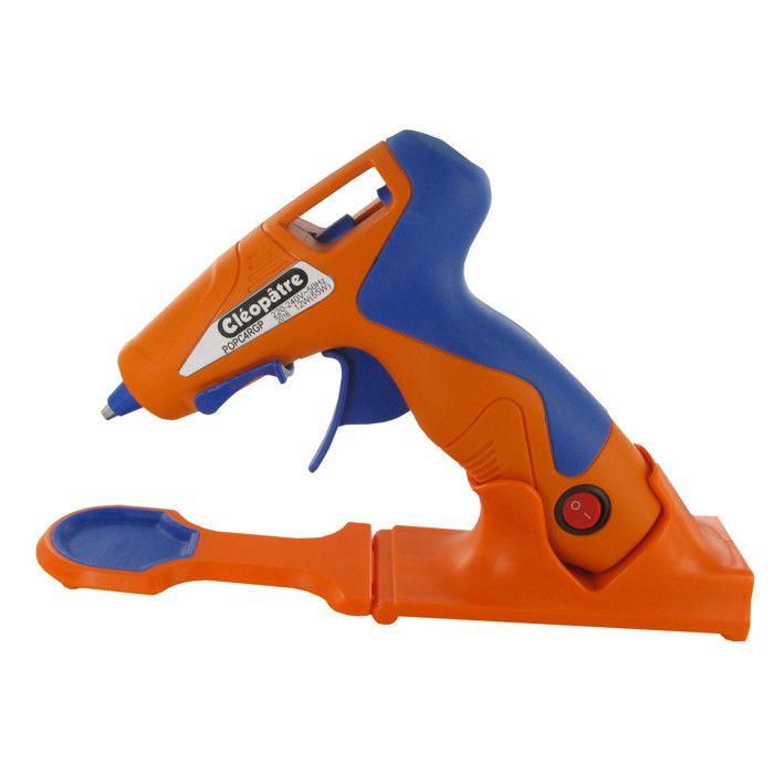Pistolet Cleo'gun colle et peinture + base + recharges