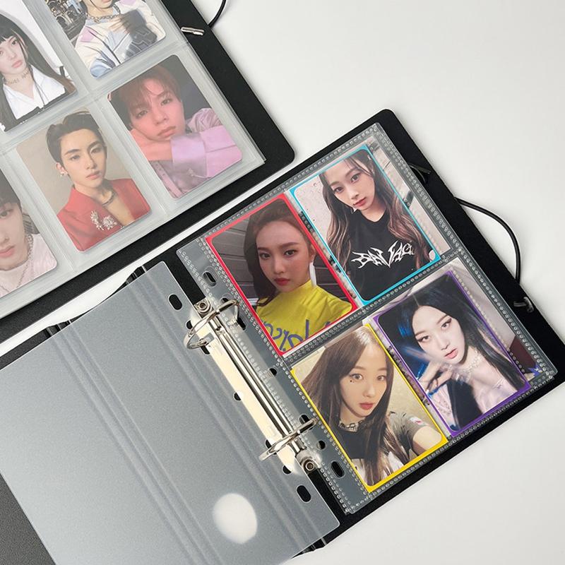 4/9 Grids Binder Photocard Holder Large Capacity Photo Album Kpop Photocard Holder Idol Card Collection Book Photo Memo Book