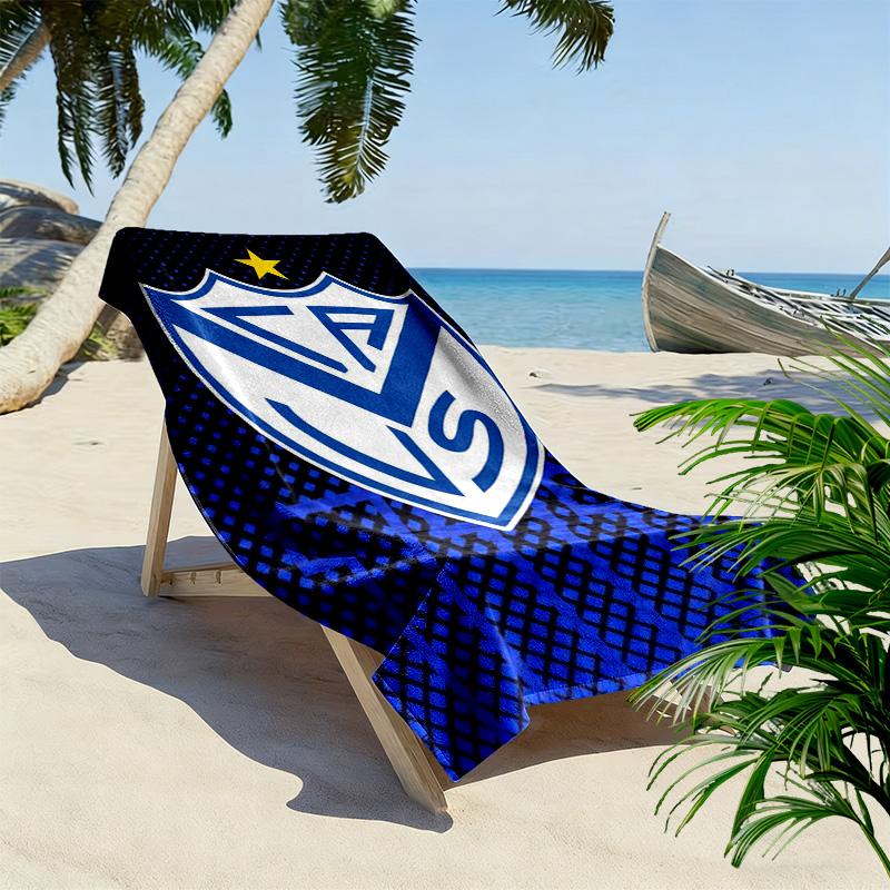 Asciugamano da Spiaggia con Stampa Velez Sarsfield, Asciugamano Grande Morbido Asciugatura Rapida per Spiaggia Campeggio Nuoto