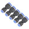 50 Pcs PushtoConnect Fittings PG84 Quick Release Pneumatic Straight Push Connectors