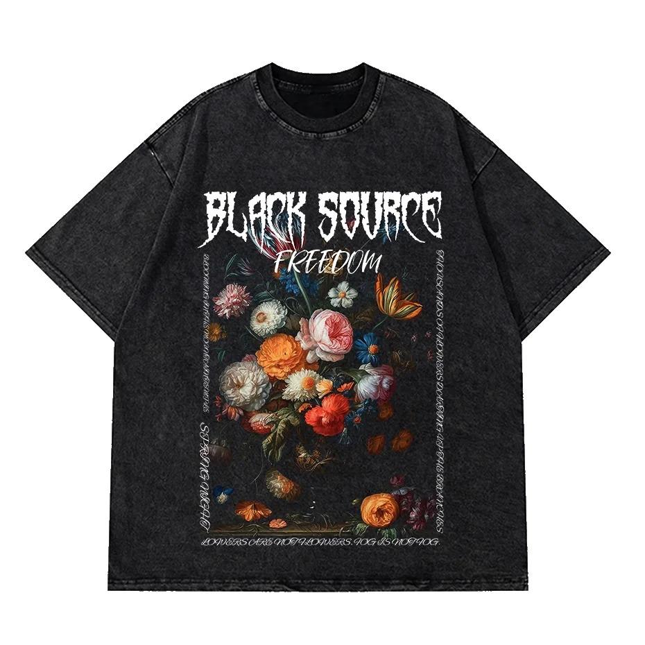 2026 Summer Fashion The Return of Vampurr T-Shirt Men Women O Neck Cool Summer T Shirts Short Sleeve Tees Hip Hop Streetwear Oversized Tshirt