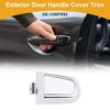 Exterior Door Handle Cover Trim for Chevrolet Malibu 2016-2018 White ABS