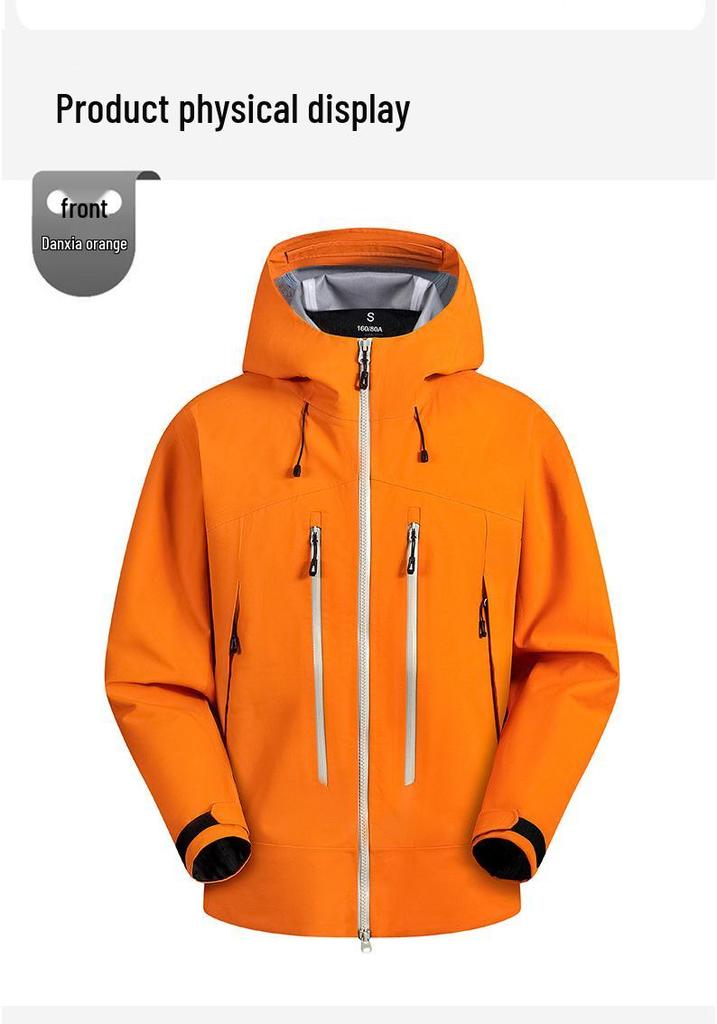 2026 Thin Windproof & Waterproof Heat-Sealed Outdoor Mountaineering Jacket for Tibet Travel