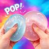 Giocattoli Squishy Maltosio Blu Giocattolo Fidget Sensoriale Antistress Morbido Simulato Trasparente Blu Maltosio Rilascio Lento Giocattolo Decompressione