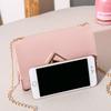 Autumn and Winter New Women's Messenger Bag Square Buckle Shoulder Chain Small Square Bag Small Bag
