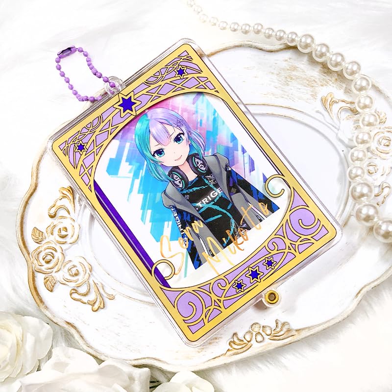 Acrylic Frame Axta Figure Altar Birthday Festival Oshi Acrylic Purple Ota Katsu Aniota Anime Goods Decoration Oshi Katsu Goods (Tarot) Storage,
