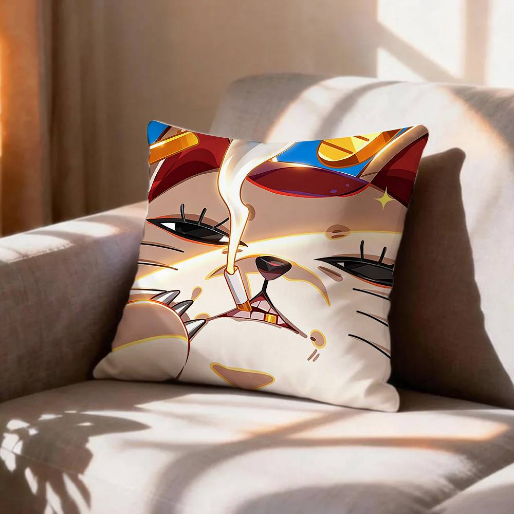 CUTE DDandadan TTurbo GGranny Pillow Case Pattern Printed Pillowcase For Living Room Sofa Cushion Cover