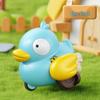 In-Stock Pull-String Elephant Car: Cute Crawling Baby Toy for Holding Head Learning