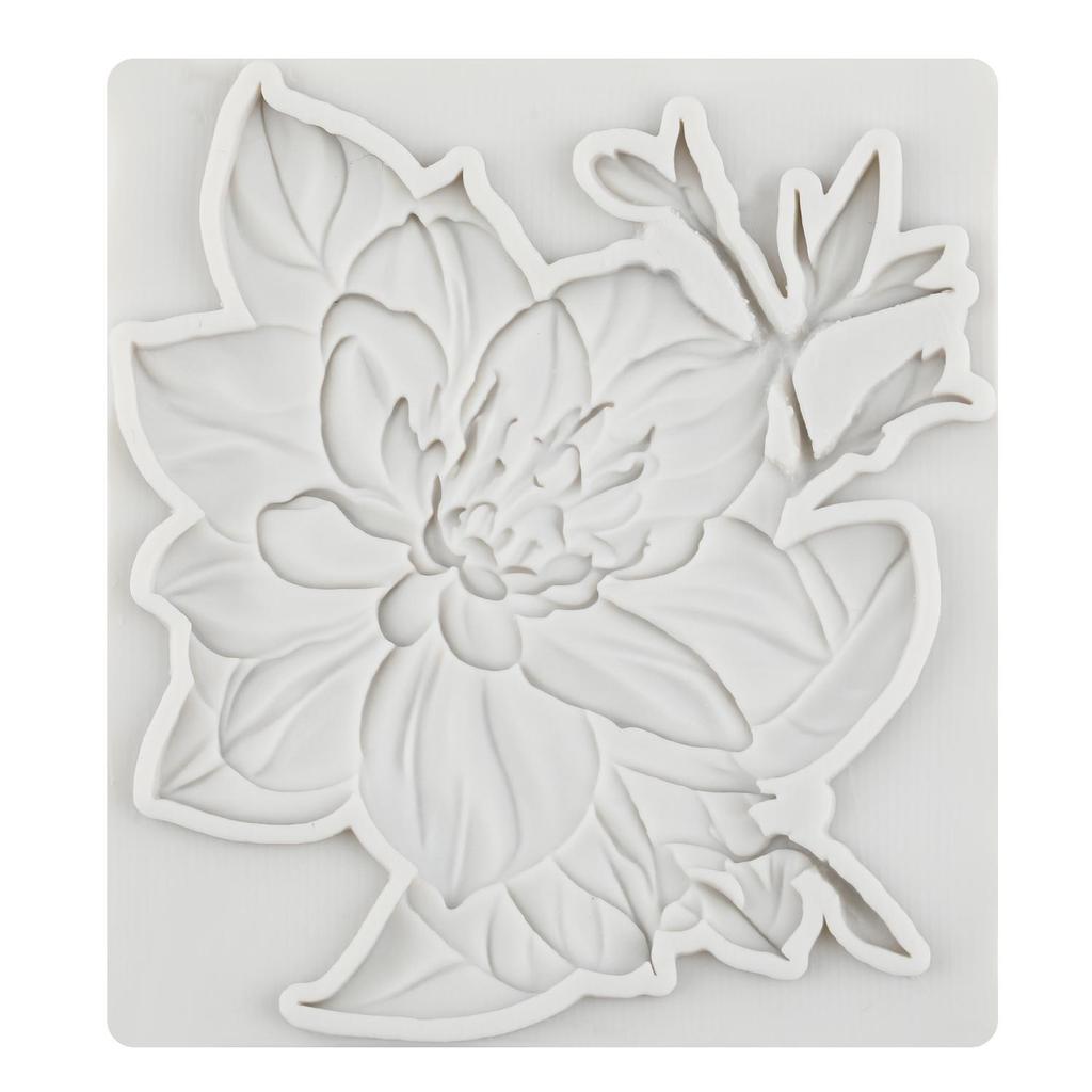 Flower Silicone Molds Lily Flower Fondant Mold Cake Decorating Tools Cupcake Topper Candy Chocolate Gumpaste Mold